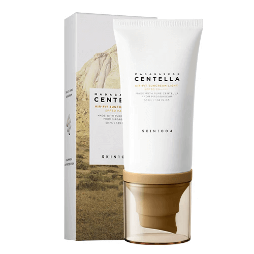 SKIN1004 Madagascar Centella Air-fit Suncream Light SPF30+ PA++++ 50ml - Protezione solare 30+ con centella