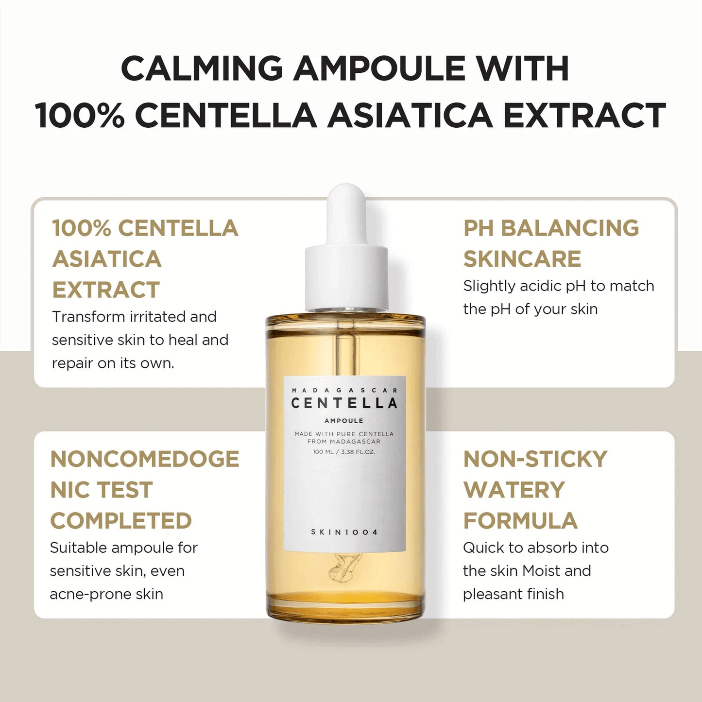 SKIN1004 Madagascar Centella Ampoule 55ml - Ampolla siero con Centella