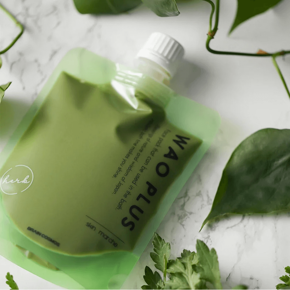 SKIN MARCHE WAO PLUS Herb Mask 180gr - Maschera purificante con erbe e argilla