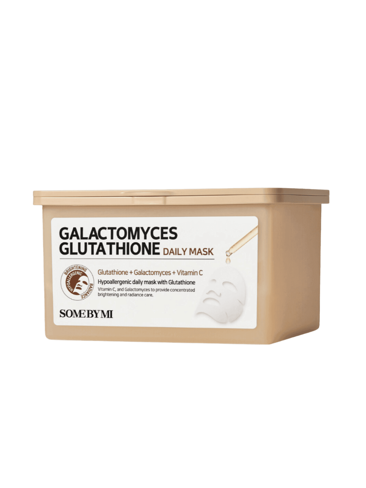SOME BY MI Galactomyces Glutathione Daily Mask 30pc - Box maschere viso con Glutatione e galattomiceti
