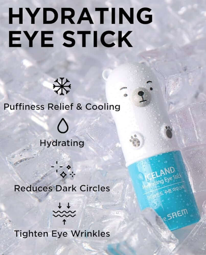 THE SAEM Iceland Hydrating Eye Stick - 7 g - Stick idratante contorno occhi