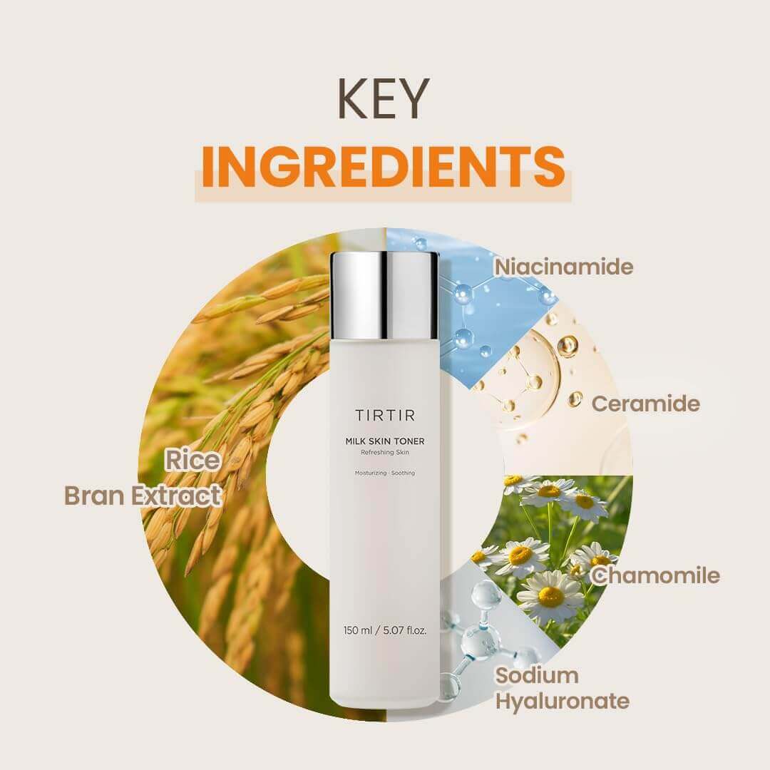 TIRTIR Milk Skin Toner - 150ml - Tonico viso