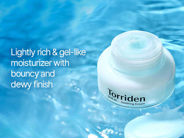 TORRIDEN Dive-In Low Molecule Hyaluronic Acid Soothing Cream 100ml - Crema viso con acido ialuronico