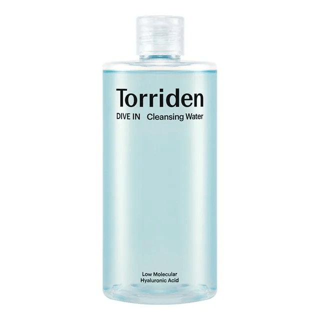 TORRIDEN DIVE-IN Low Molecular Hyaluronic Acid Cleansing Water 400ml - Acqua micellare con acido ialuronico