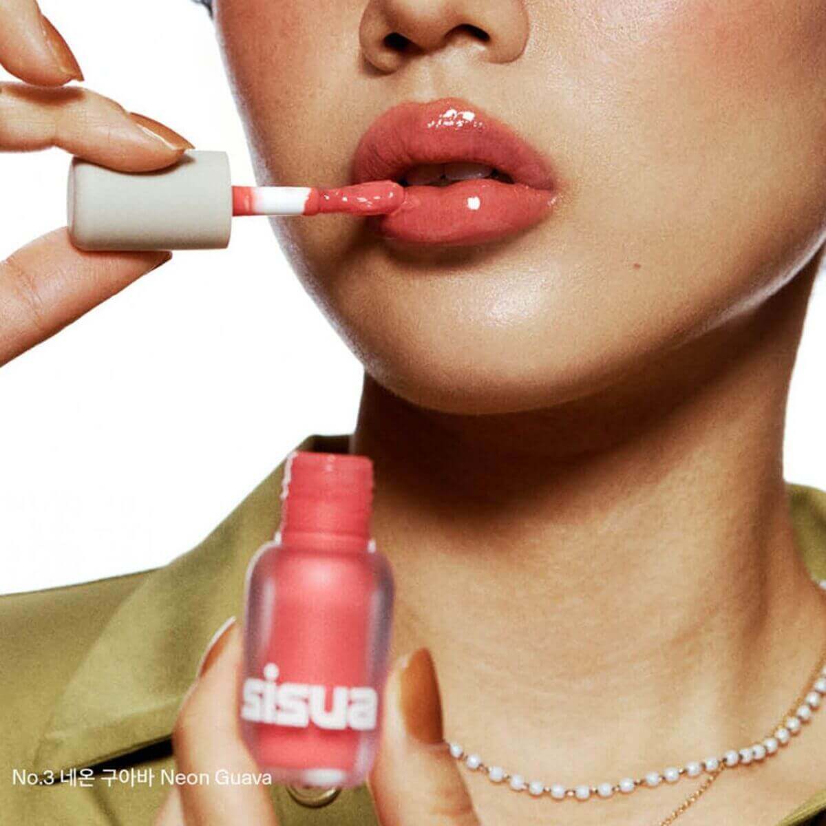 UNLEASHIA Sisua Popcorn Syrup Lip Plumper 3,8g No. 3 Neon Guava - Lip gloss rimpolpante