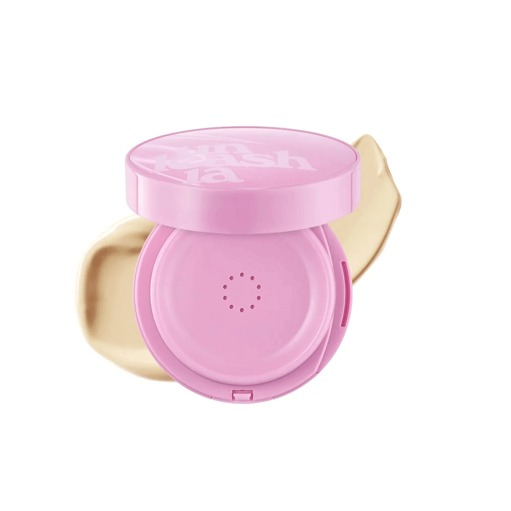 UNLEASHIA Don't Touch Glass Pink Cushion SPF50+ PA++++ - 21N Hyaline - Fondotinta cushion+ SPF