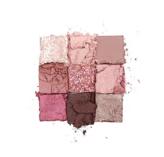 UNLEASHIA Glitterpedia Eye Palette 5 All of Dusty Rose - 6,6g - HomeSkin