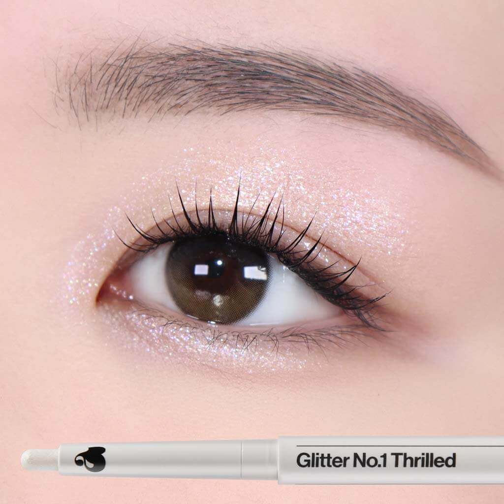 UNLEASHIA Pretty Easy Glitter Stick #1 Thrilled - 0,7g - Matita occhi con glitter