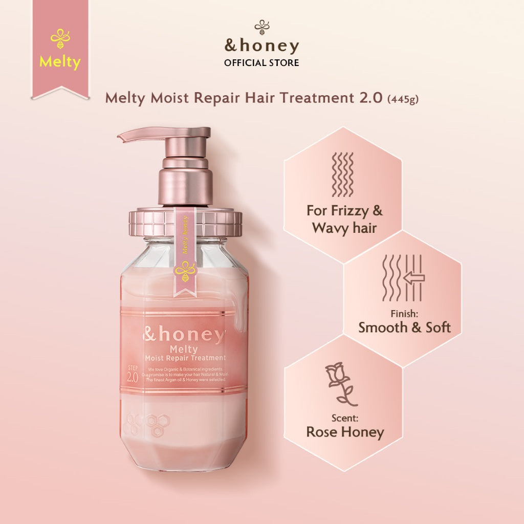 VICREA &honey Melty Moist Repair Treatment 2.0 445gr - Trattamento capelli al miele