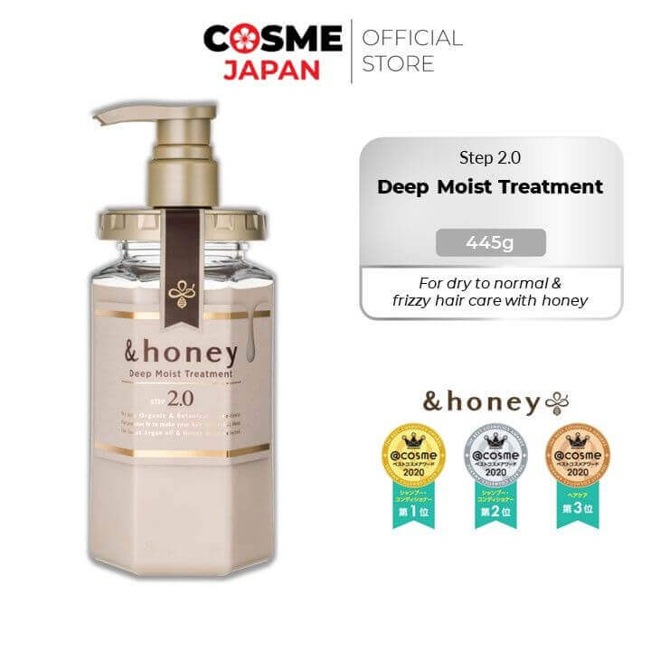 VICREA &HONEY Deep Moist Hair Treatment 2.0 - 445g - Balsamo per capelli