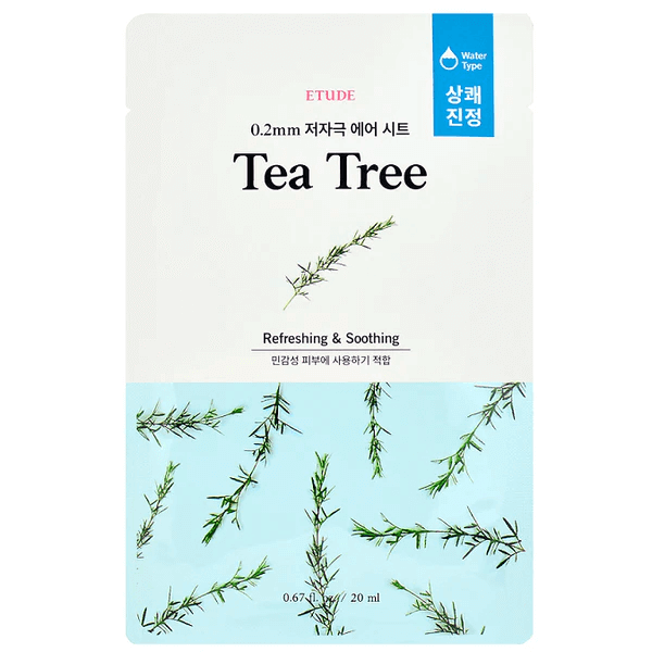 ETUDE  Therapy Air Mask NEW 1 foglio - Tea Tree - HomeSkin