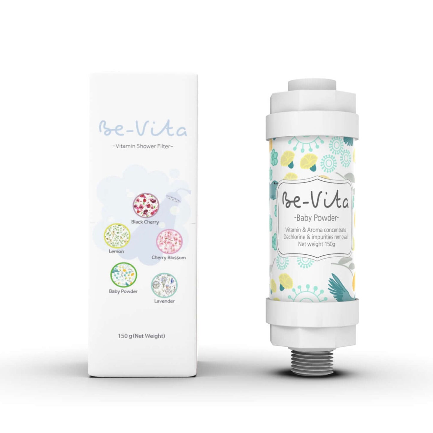 BE VITA Vitamin Shower Filter - Filtro doccia in 4 profumazioni
