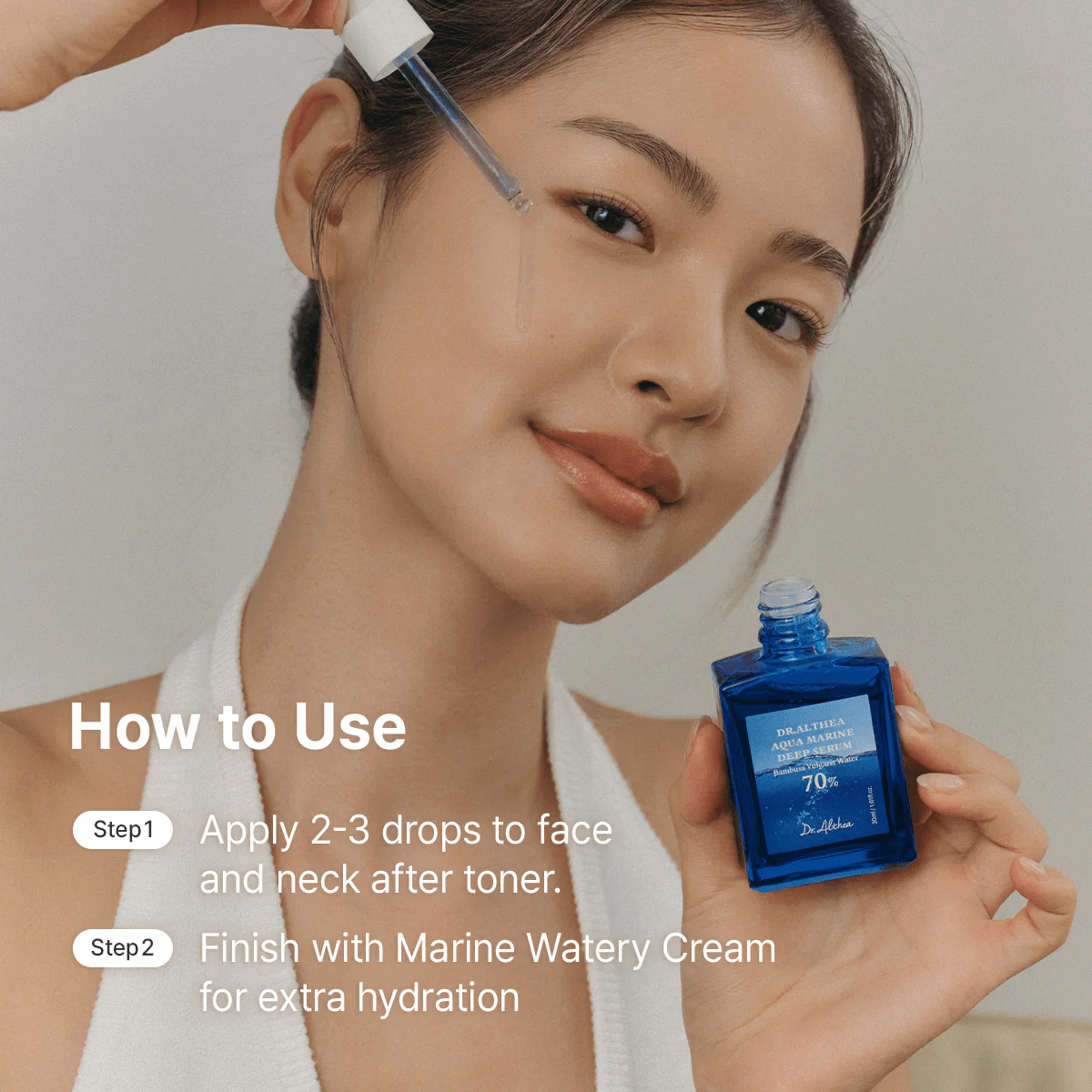 DR. ALTHEA Aqua Marine Deep Serum 30ml - Siero viso idratante