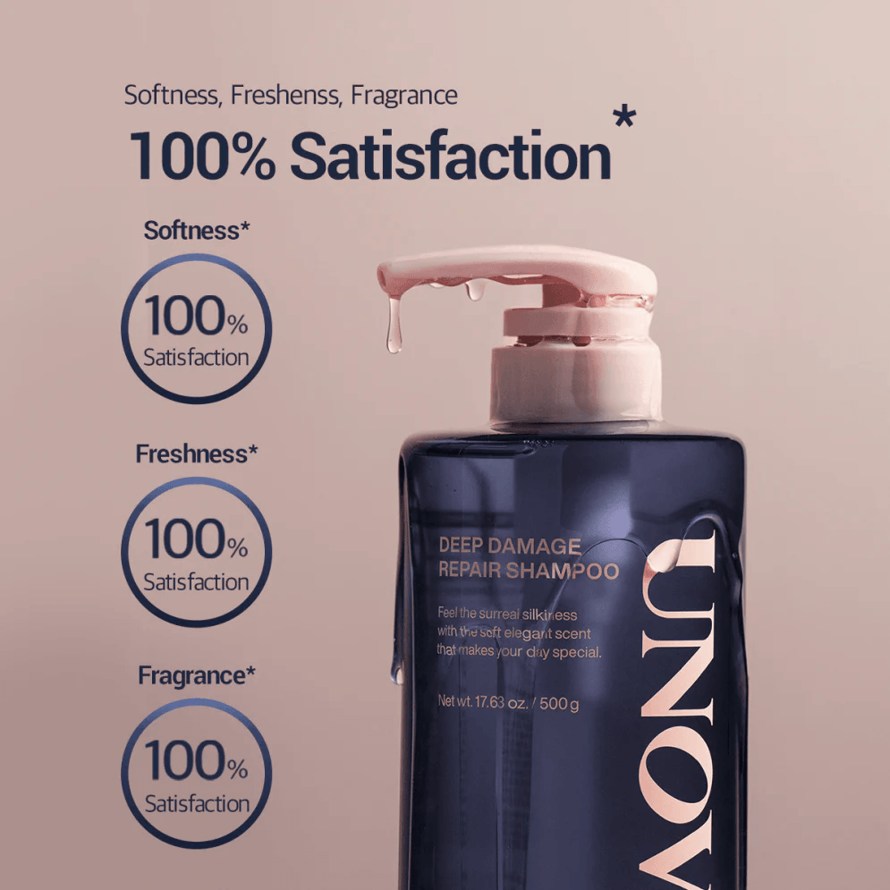 UNOVE Deep Damage Repair Shampoo 500g - Shampoo capelli danneggiati