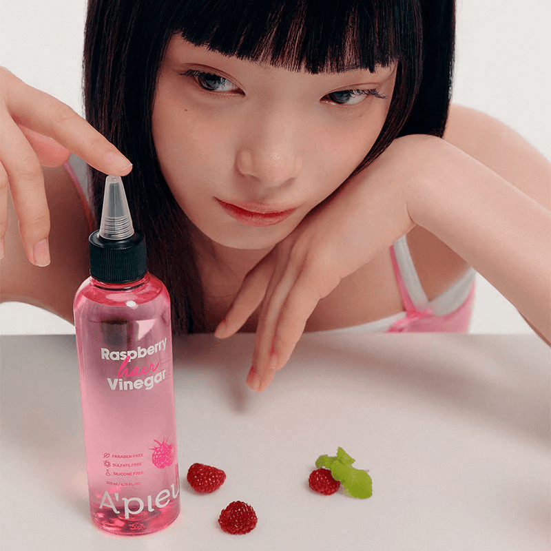 A'PIEU Raspberry Hair Vinegar 200ml - Lozione Aceto capelli da risciacquo