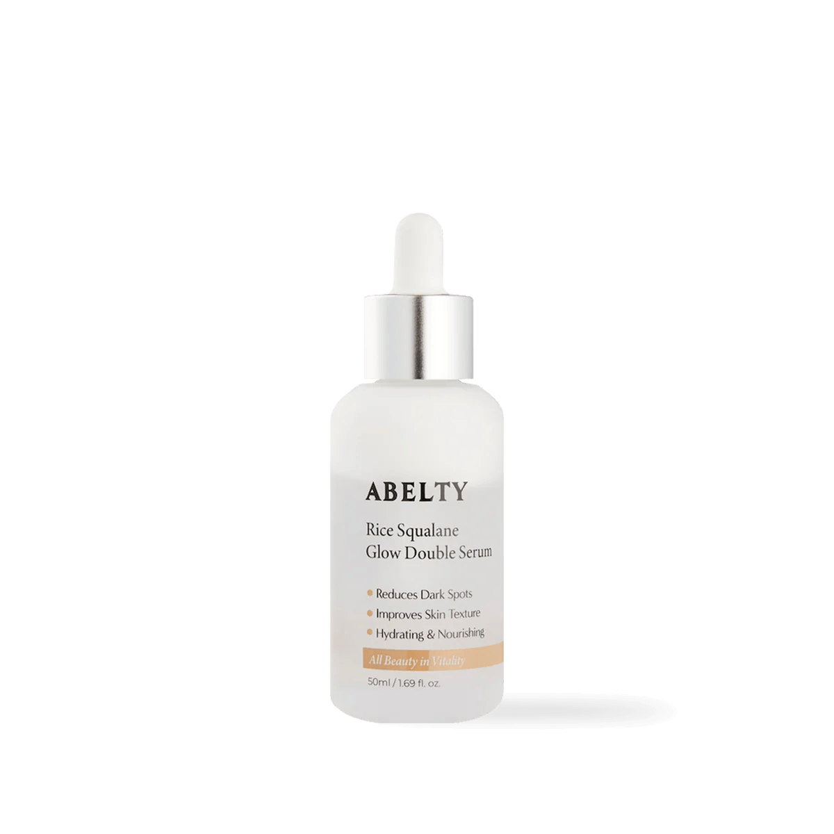 Abelty Rice Squalane Glow Double Serum 50ml - Siero illuminante Skincare Coreana