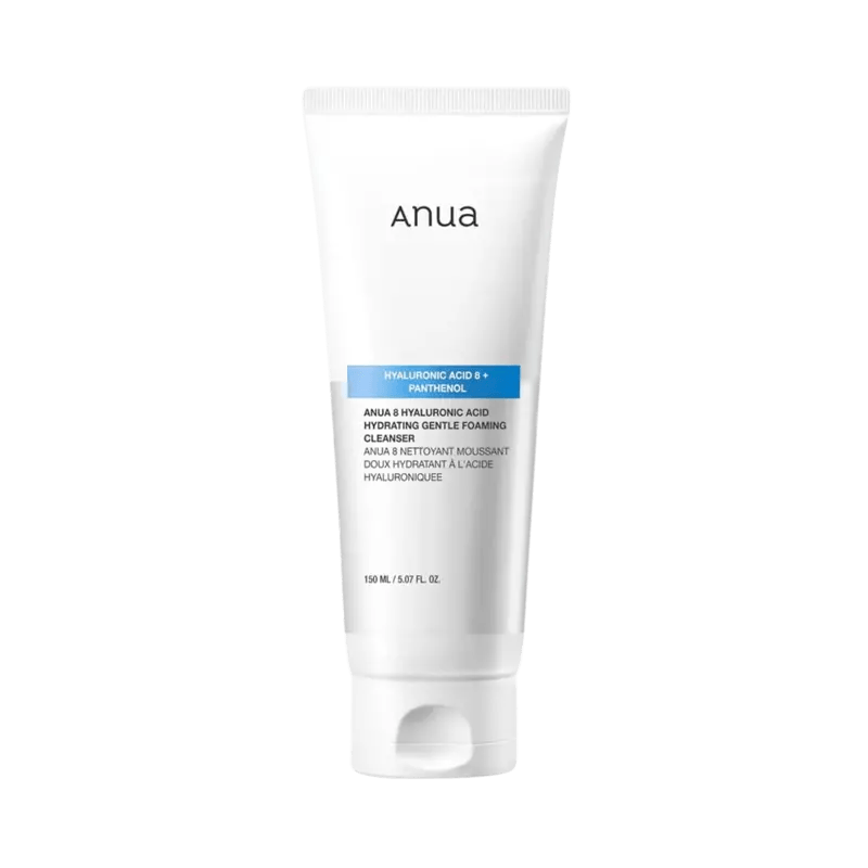 ANUA Hyaluronic Acid 8 + Panthenol Hydrating Gentle Foaming Cleanser 150 ml