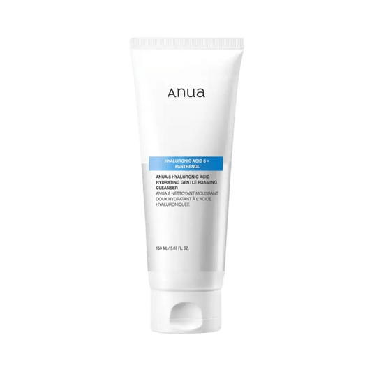 ANUA Hyaluronic Acid 8 + Panthenol Hydrating Gentle Foaming Cleanser 150 ml