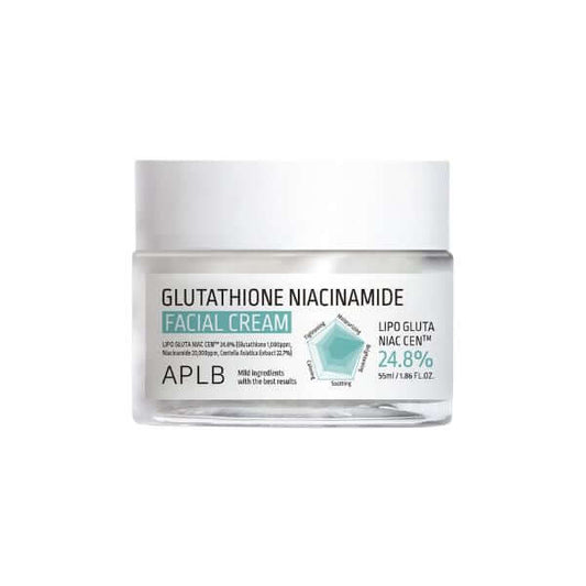 APLB Glutathione Niacinamide Facial Cream 55ml - Crema viso illuminante