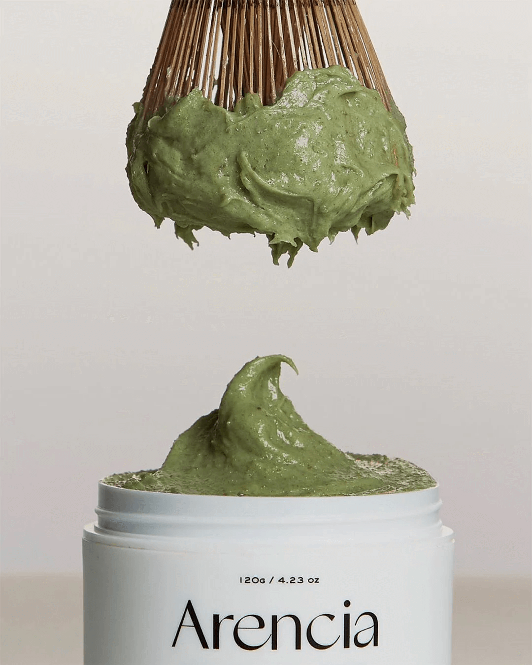 ARENCIA Fresh Green Rice Mochi Cleanser 120g - Detergente viso effetto mochi