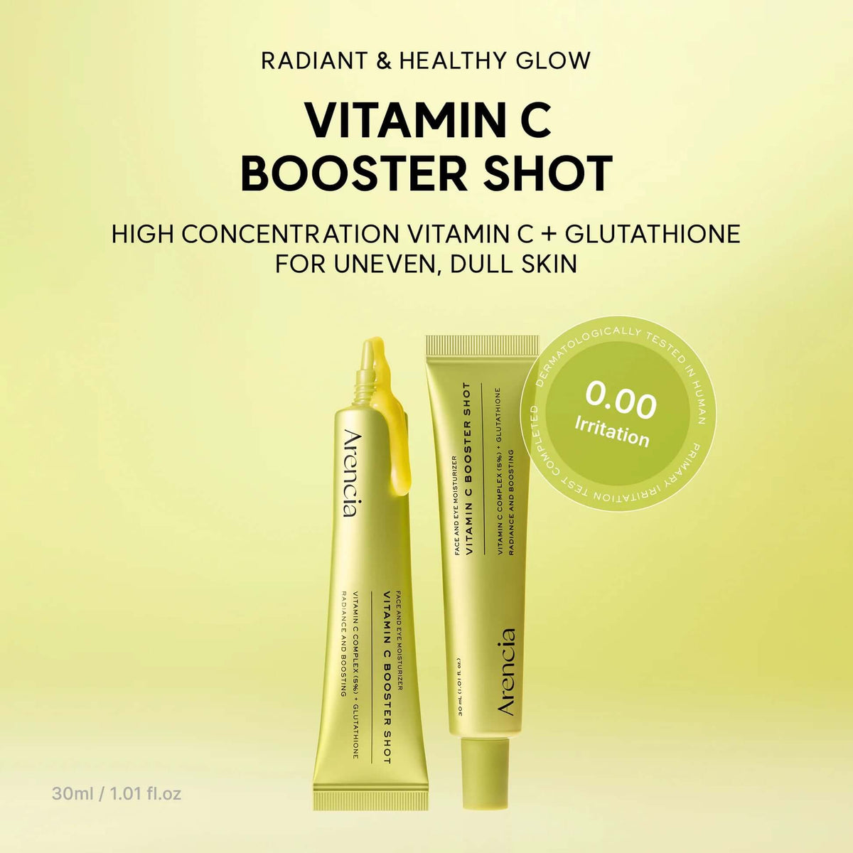 ARENCIA Vitamin C Booster Shot 30ml - Siero booster coreano con vit c