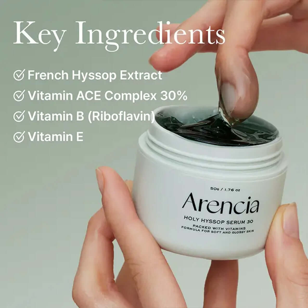 ARENCIA Holy Hyssop Serum 30 50g - Siero rigenerante