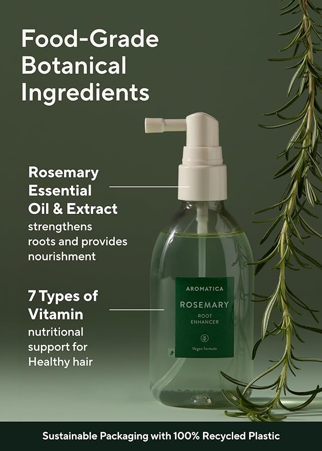 AROMATICA Rosemary Root Enhancer 100ml - Spray cute per favorire la crescita