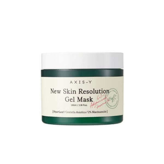 AXIS-Y New Skin Resolution Gel Mask 100ml - Maschera gel idratante e illuminante