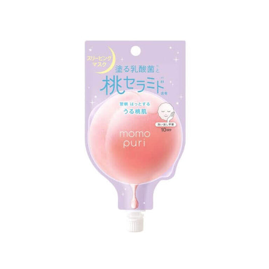 BCL Momopuri Fresh Dream In Mask 10ml - Maschera viso notturna alla pesca