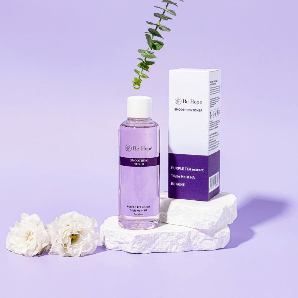 BE HOPE Vegan Smoothing Toner 300ml - Tonico viso coreano idratante