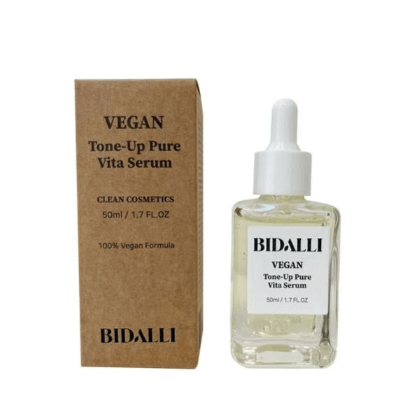 BIDALLI Vegan Tone-Up Pure Vita Serum - 50ml - HomeSkin