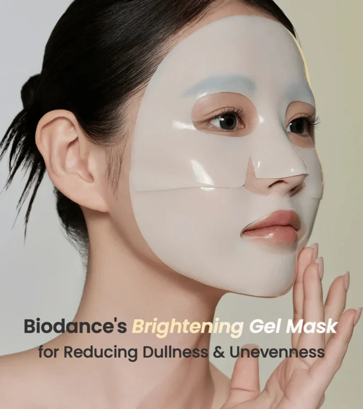 BIODANCE Radiant Vita Niacinamide Real Deep Mask 34g - Maschera viso illuminante in idrogel