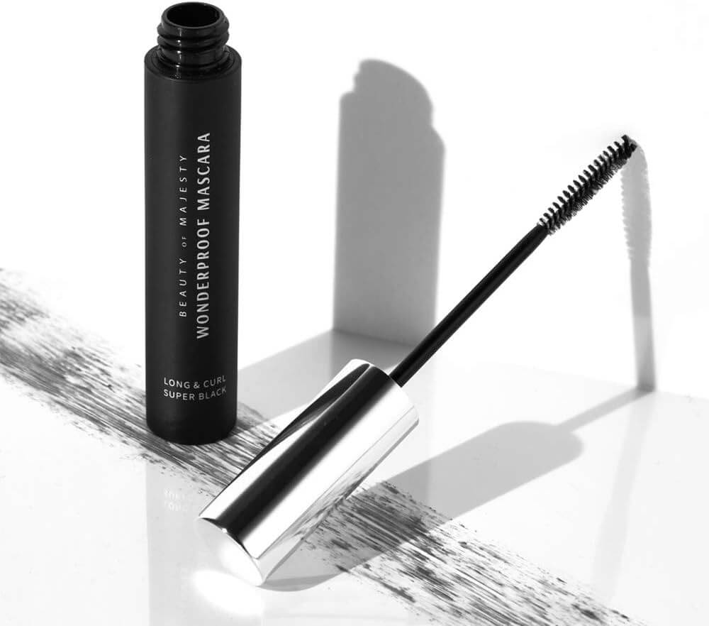 BEAUTY OF MAJESTY B.O.M Wonderproof Mascara Long & Curl #01 Super Black 8g - Mascara incurvante nero