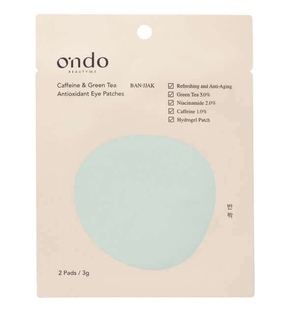 ONDO BEAUTY 36.5 Caffeine & Green Tea Antioxidant Eye Patch - 1 Paio - HomeSkin