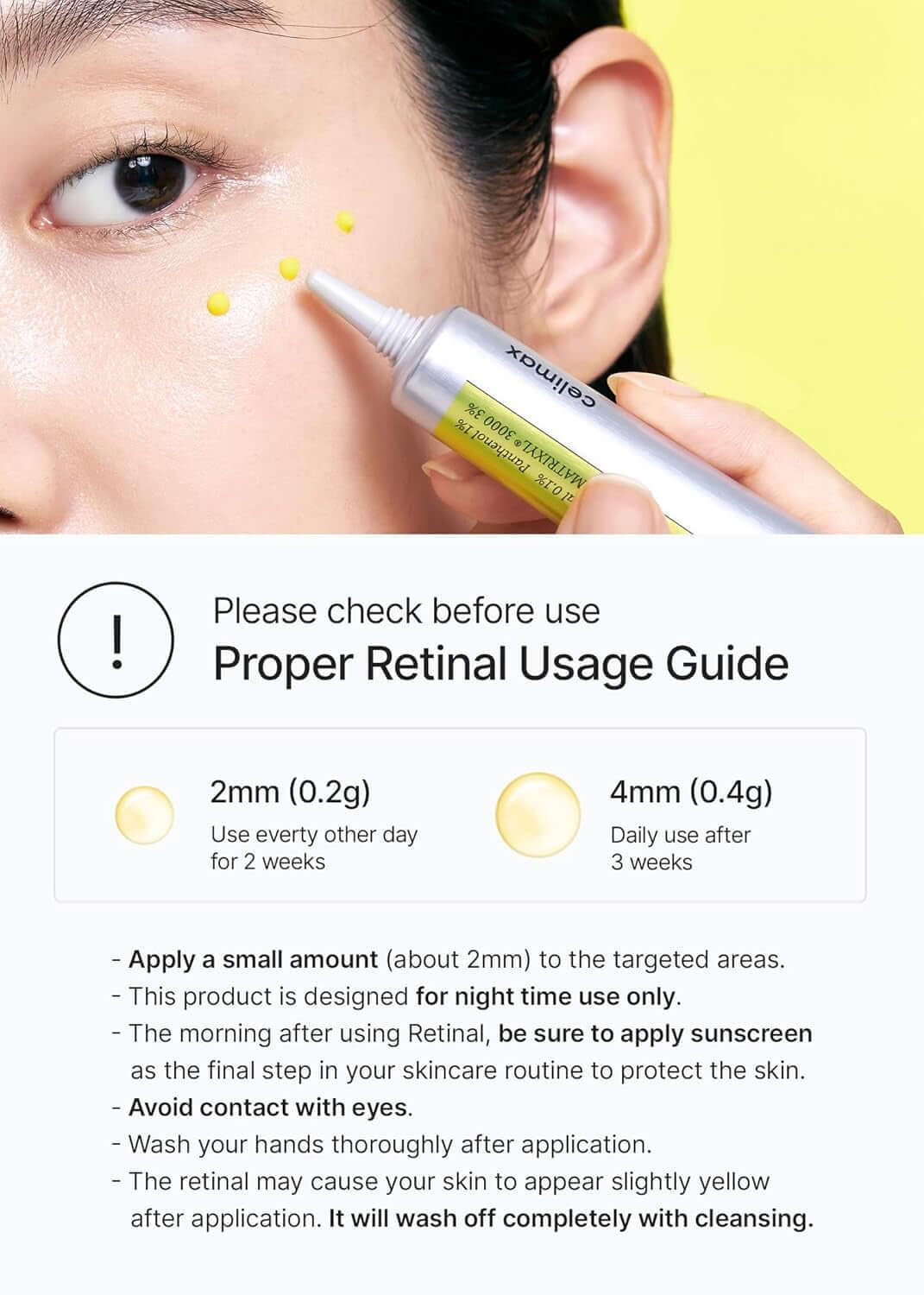 CELIMAX The Vita-A Retinal Shot Tightening Booster 15ml - Booster con retinal