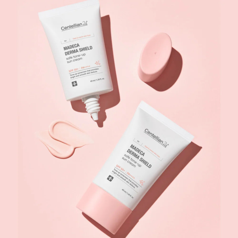 CENTELLIAN24 Madeca Derma Shield Safe Tone-Up Sun Cream 50ml - Protezione solare tonalizzante