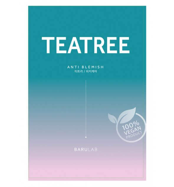 BARULAB The Clean Vegan Mask - Tea Tree - 1 foglio - HomeSkin