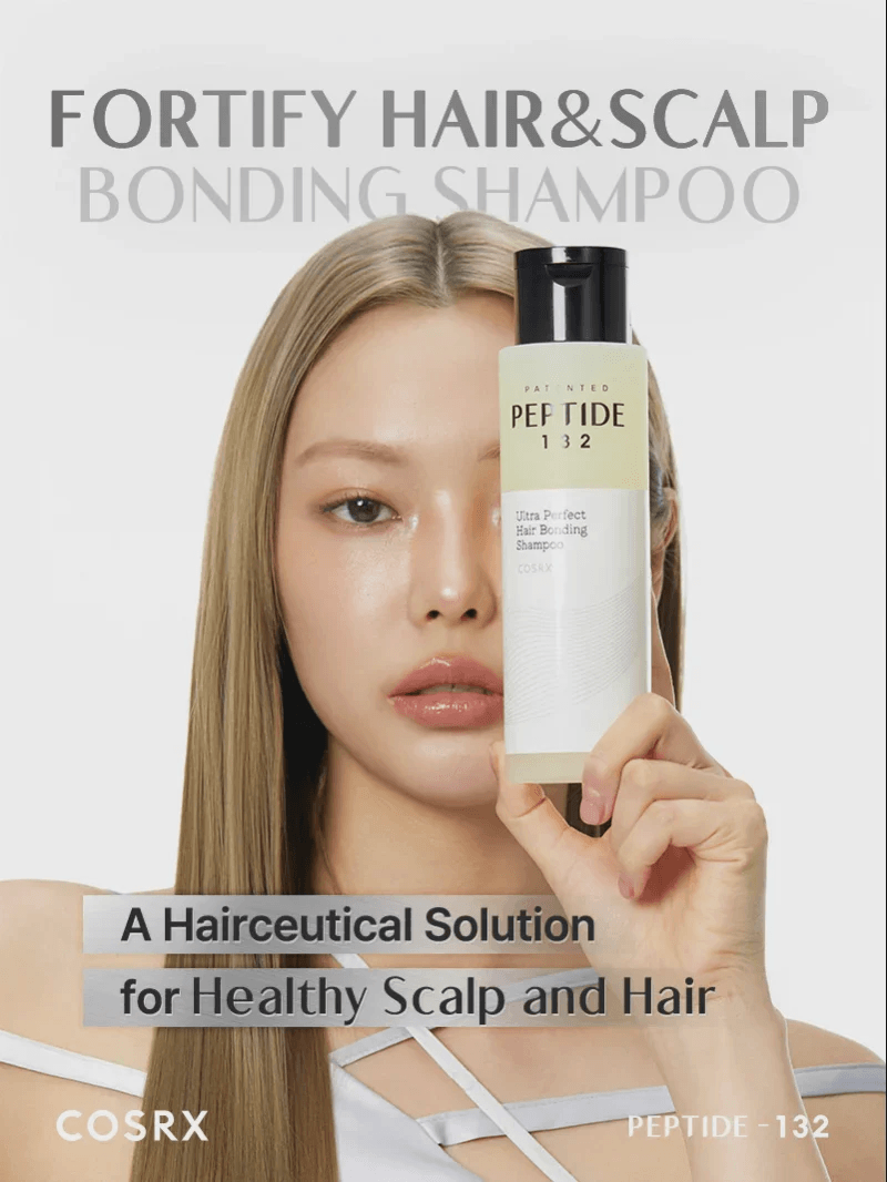 COSRX Peptide 132 Ultra Perfect Hair Bonding Shampoo 200ml - Shampoo con peptidi