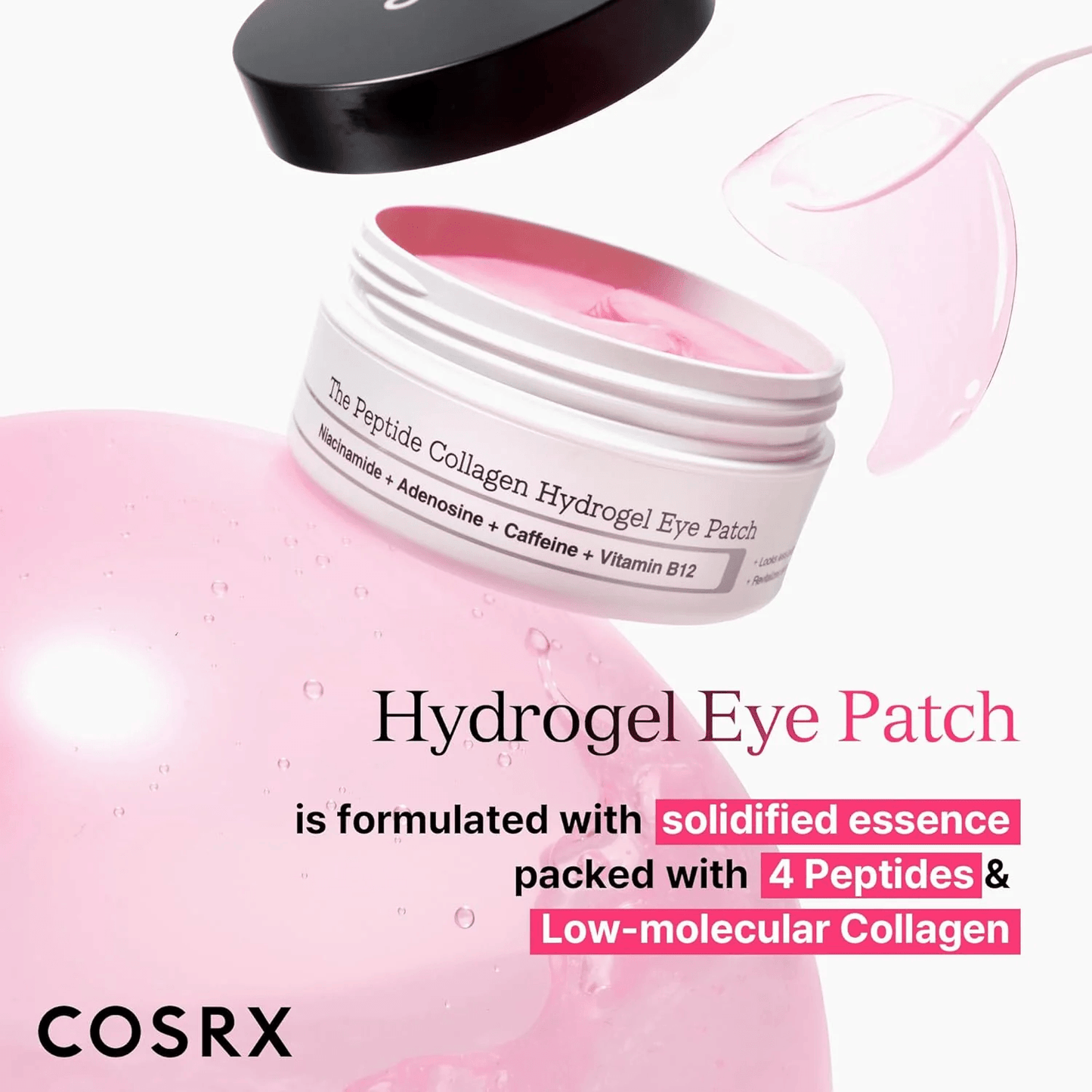 COSRX The Peptide Collagen Hydrogel Eye Patch 85g 60pcs - Patch occhi idratanti