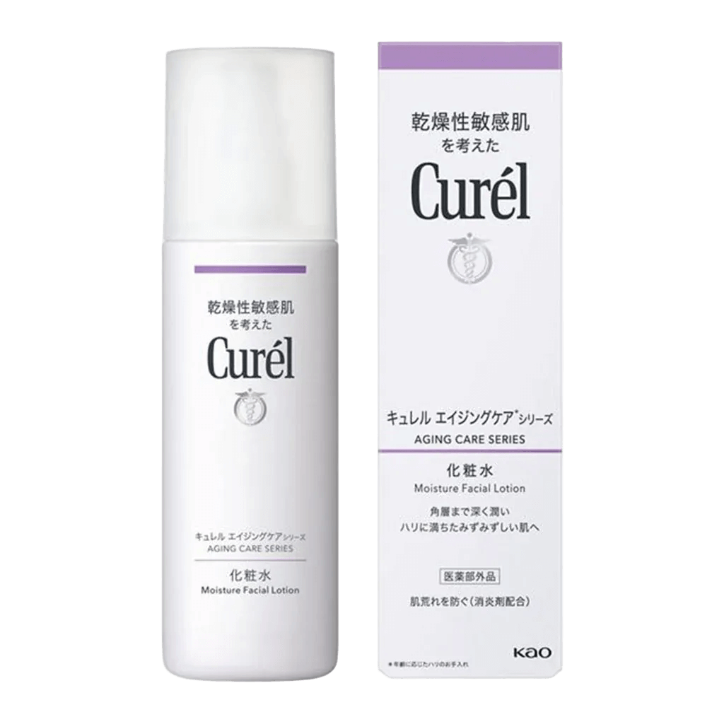 CURÉL Aging Care Series Moisture Facial Lotion 140ml - Tonico idratante slow-age