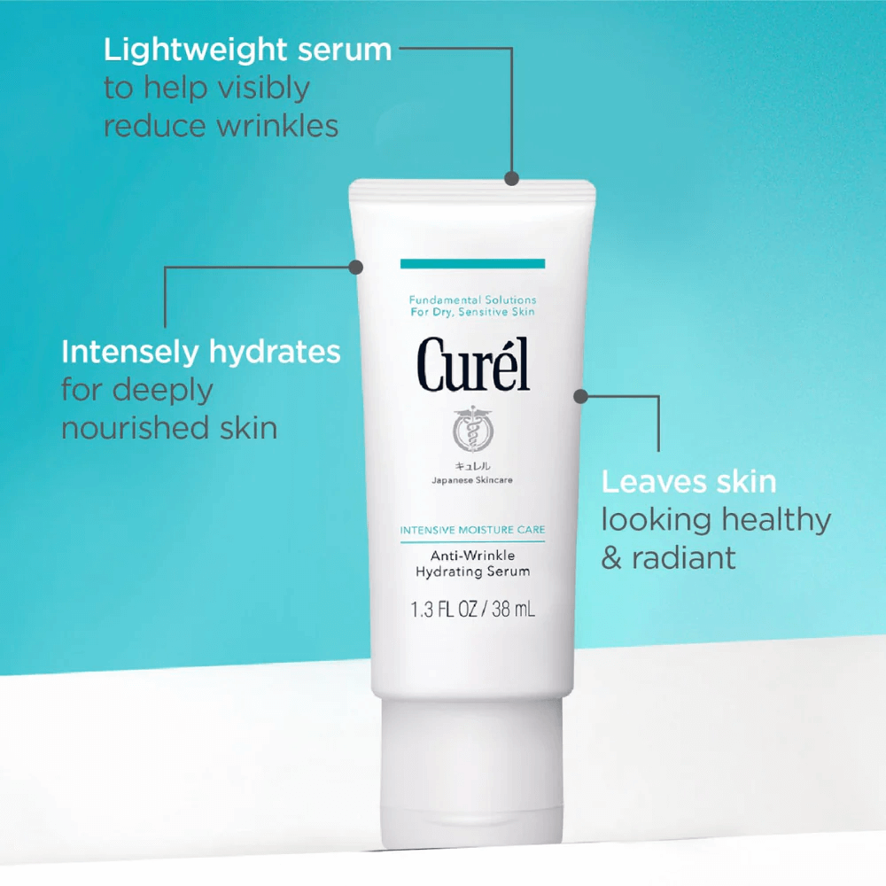 CURÉL Intensive Moisture Care Wrinkle Moisture Essence 40gr - Siero viso slow-age idratante