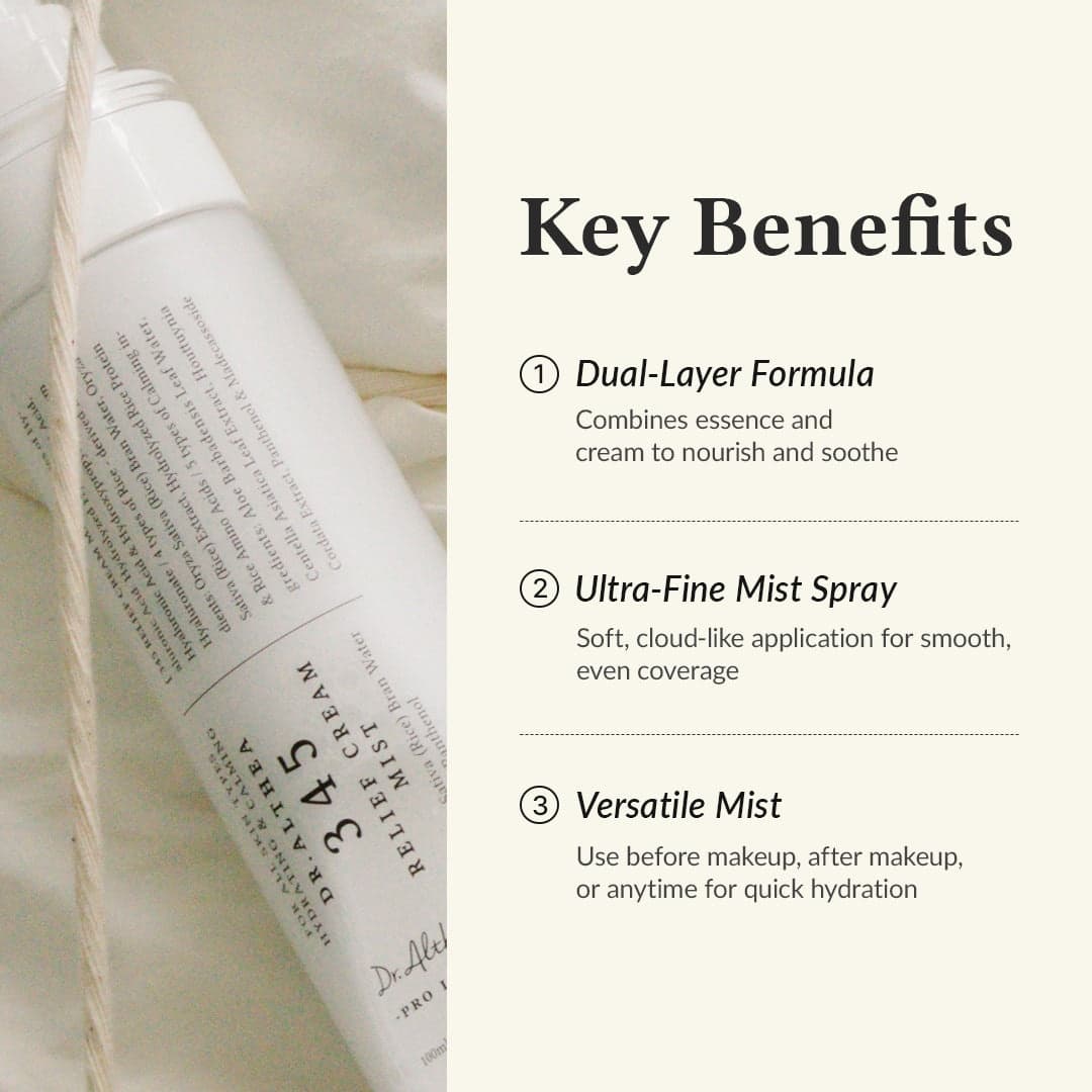 DR. ALTHEA 345 Relief Cream Mist 100ml - Mist in crema