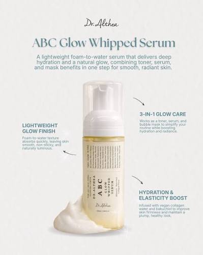 DR. ALTHEA ABC Glow Whipped Serum 100ml - Siero coreano illuminante in mousse
