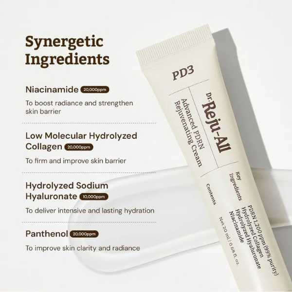 DR.REJU - ALL Advanced PDRN Rejuvenating Cream 20ml - Crema coreana con PDRN