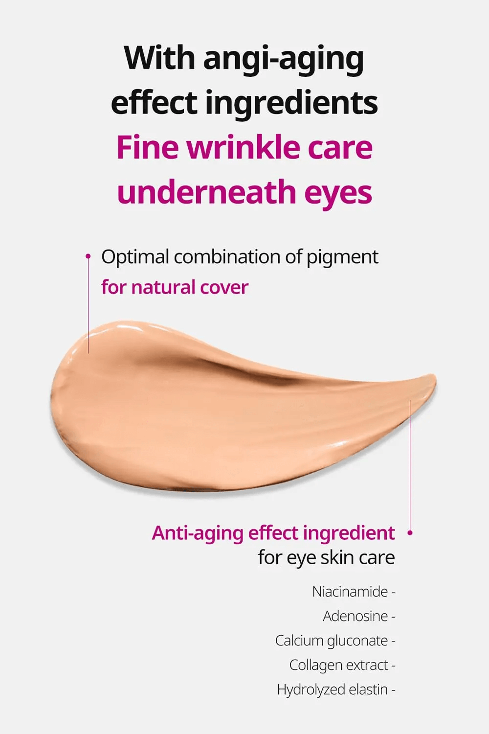 DR.MELAXIN Cemenrete Calcium Dark Spot Eye Cream 15g - Crema contorno occhi