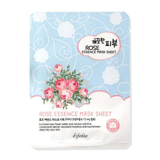 ESFOLIO Rose Essence Mask Sheet 1 foglio - 25ml - HomeSkin