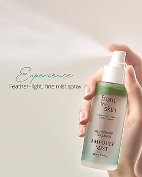 FROM THE SKIN Glutathione Collagen Ampoule Mist 80ml - Mist spray viso idratante anti-age