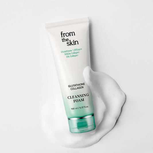 FROM THE SKIN Glutathione Collagen Cleansing Foam 150ml - Detergente viso con collagene e glutathione