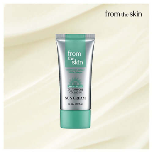 FROM THE SKIN Glutathione Collagen Sun Cream SPF50+ PA++++ 50ml