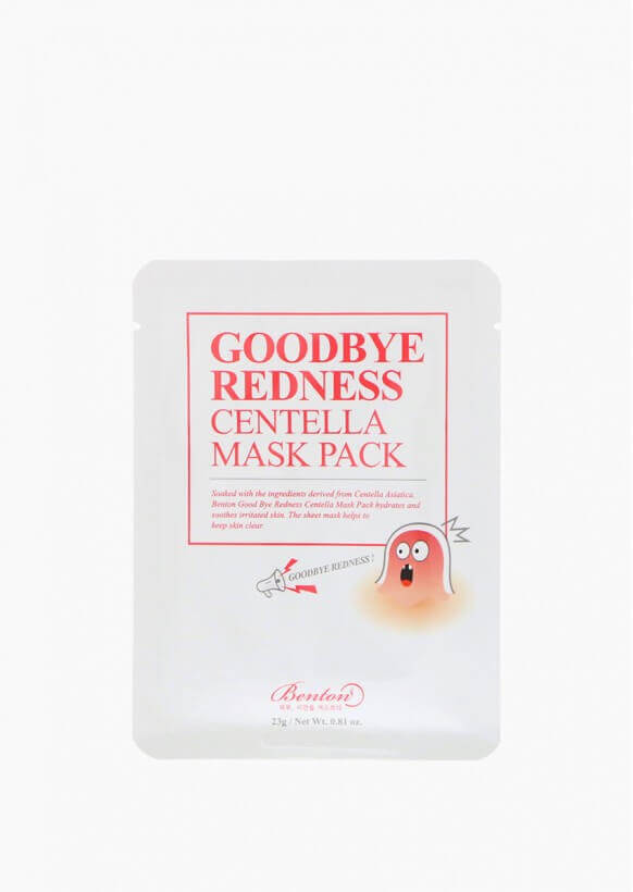 BENTON Goodbye Redness Centella Mask 1 foglio - Maschera Viso - HomeSkin